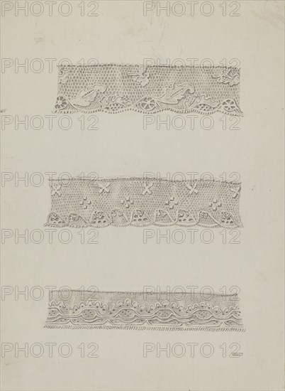 Lace Edging, c. 1939.