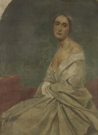 Portrait d'une femme.