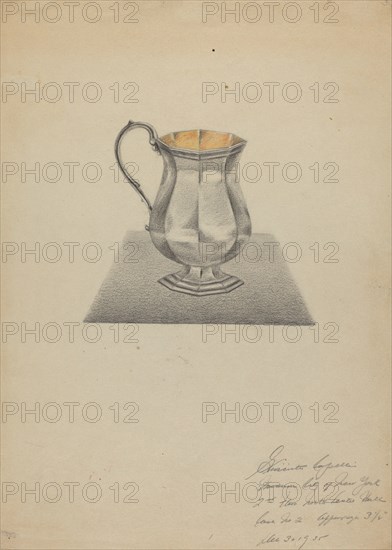 Silver Pitcher, 1935.