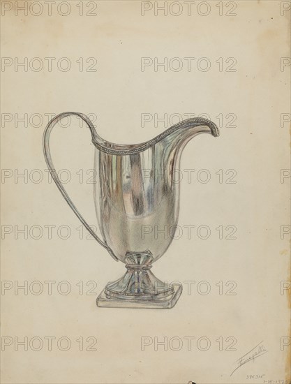 Silver Pitcher, 1936.