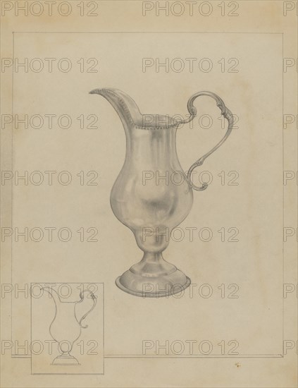 Silver Pitcher, 1936.