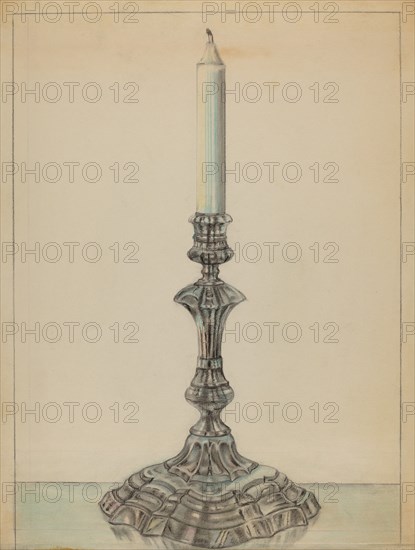 Candlesticks, c. 1937.