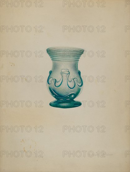 Glass Vase, 1935/1942.