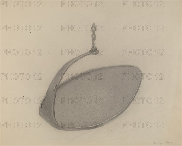 Iron Griddle, c. 1938.