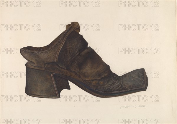 Man's Shoe, 1935/1942.