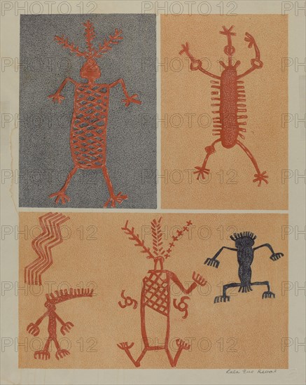 Petroglyph, 1935/1942.