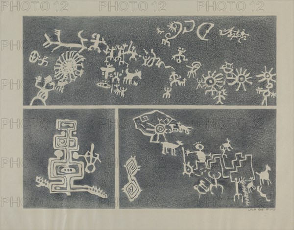 Petroglyph, 1935/1942.