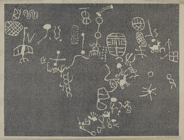 Petroglyph, 1935/1942.
