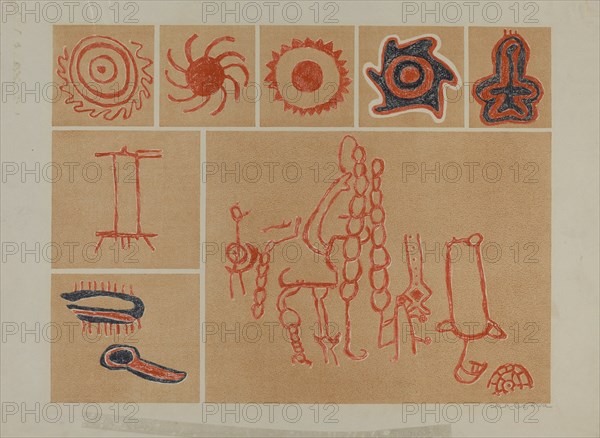 Petroglyph, 1935/1942.