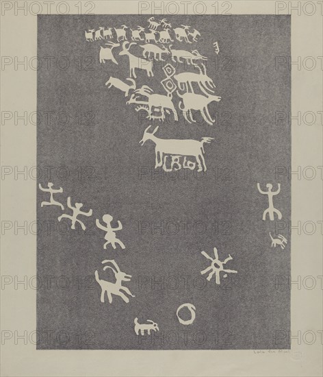 Petroglyph, 1935/1942.