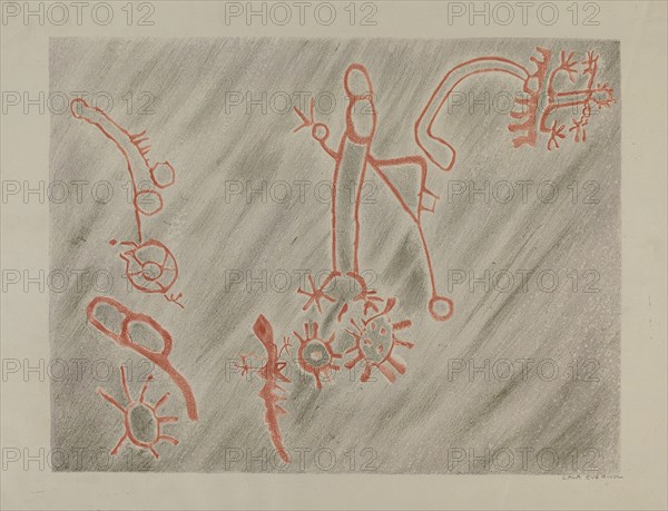 Petroglyph, 1935/1942.