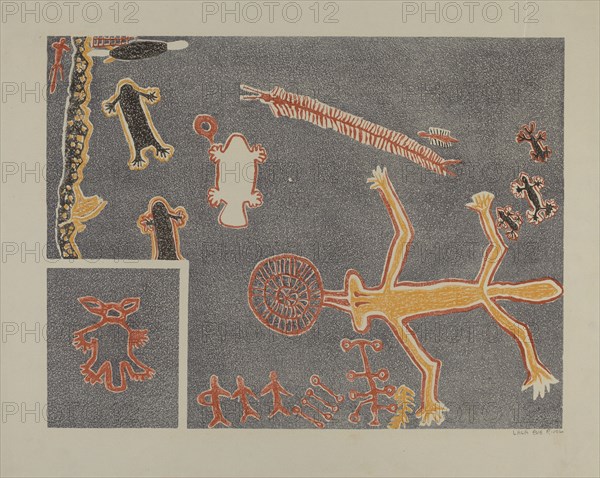 Petroglyph, 1935/1942.
