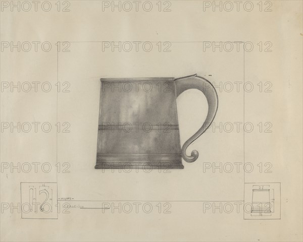 Pewter Mug, 1935/1942.