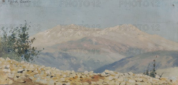 Saharan Jebel, c.1890.