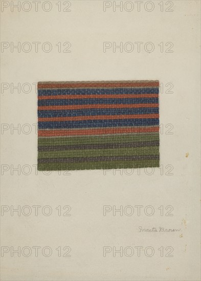 Shaker Rug, 1935/1942.