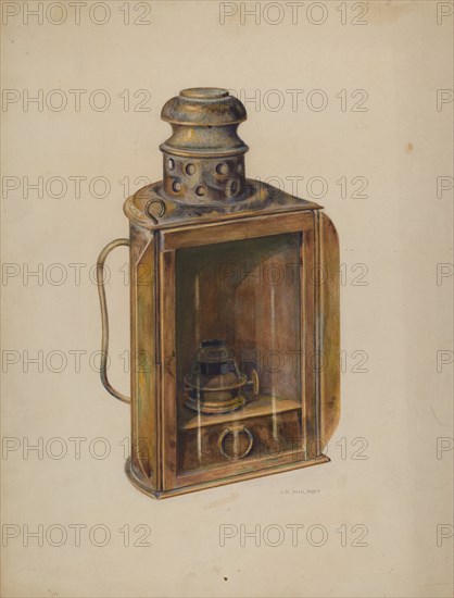 Ship Lantern, c. 1939.