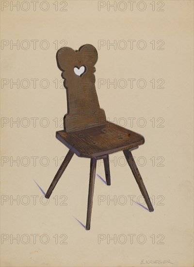 Side Chair, 1935/1942.