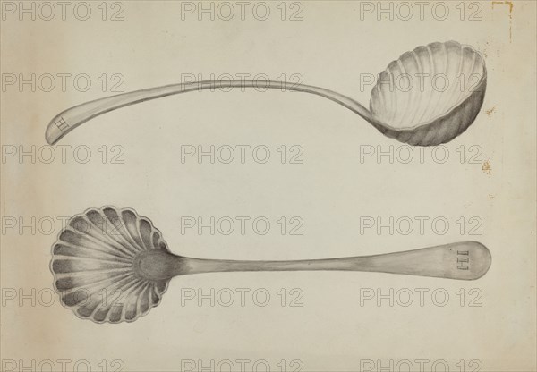Silver Ladle, c. 1936.