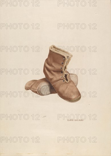 Child's Shoes, c. 1940.
