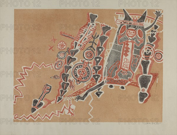 Petroglyphs, 1935/1942.