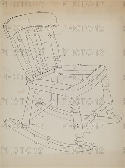 Rocking Chair, c. 1937.