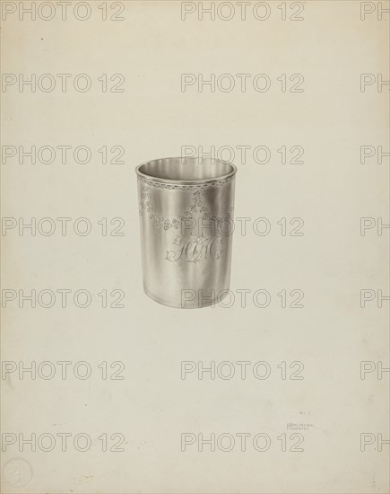 Silver Beaker, c. 1938.
