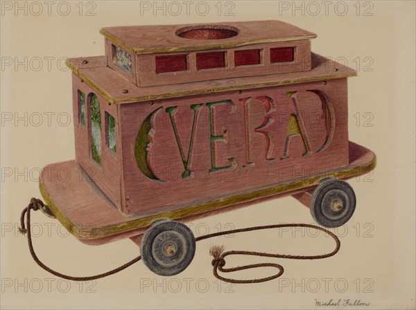 Toy Streetcar, c. 1942.