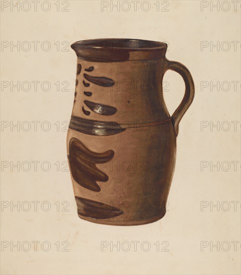 Water Pitcher, c. 1940.