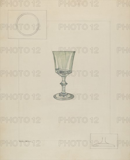 Whiskey Glass, c. 1936.