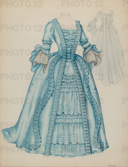 Carriage Dress, c. 1941.