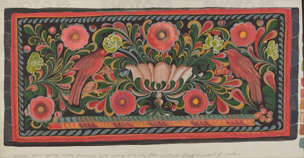 Chest Design, 1935/1942.
