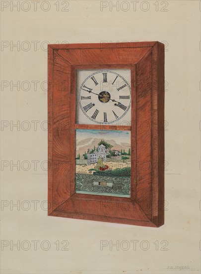 Pendulum Clock, c. 1937.