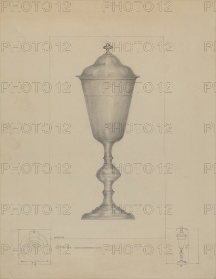 Pewter Chalice, c. 1936.