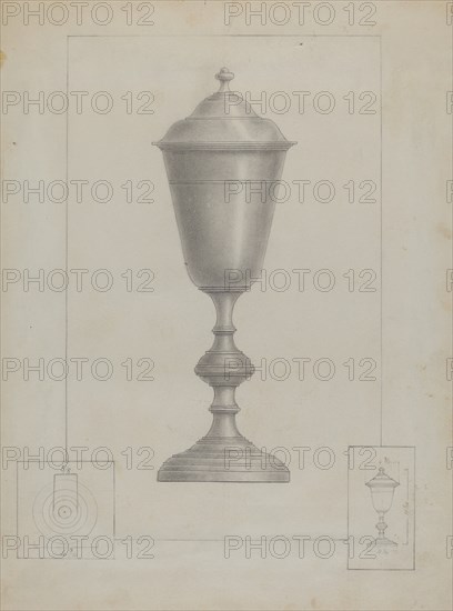 Pewter Chalice, c. 1936.