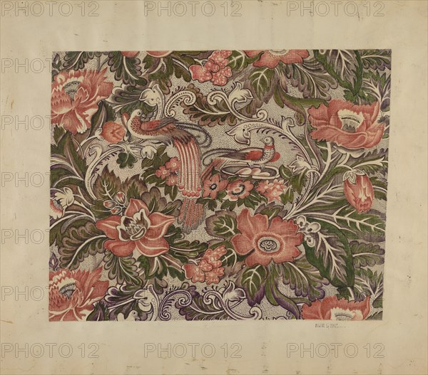 Printed Cotton, c. 1936.