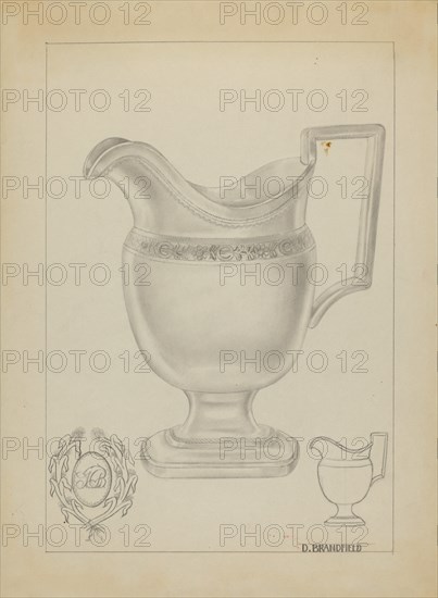 Silver Pitcher, c. 1936.