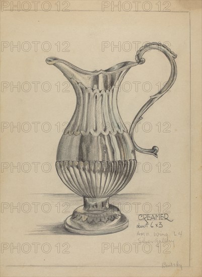Silver Pitcher, c. 1936.