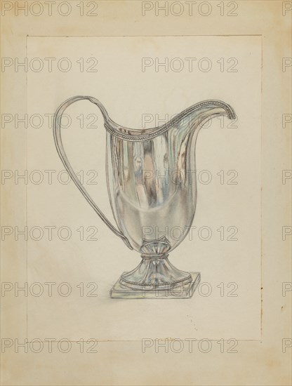 Silver Pitcher, c. 1936.