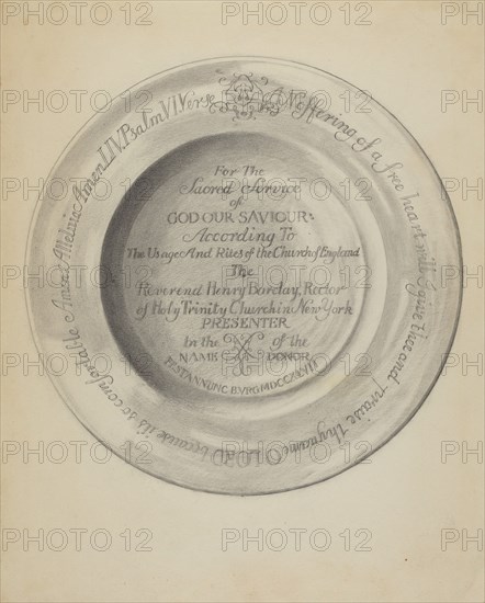 Silver Plate, 1935/1942.