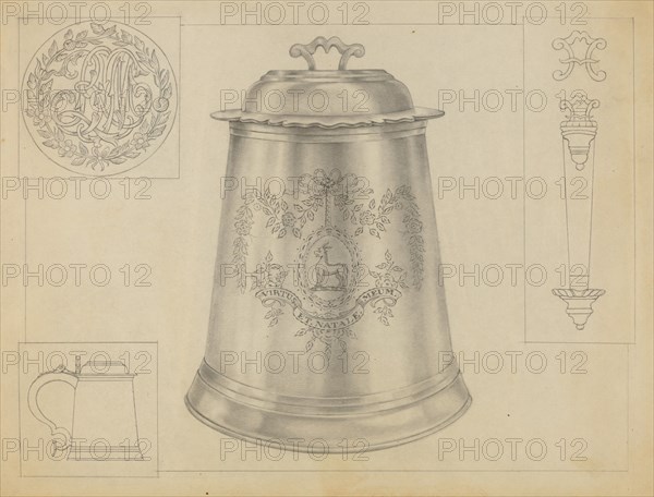 Silver Tankard, c. 1936.