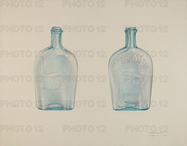 Whiskey Bottle, c. 1943.