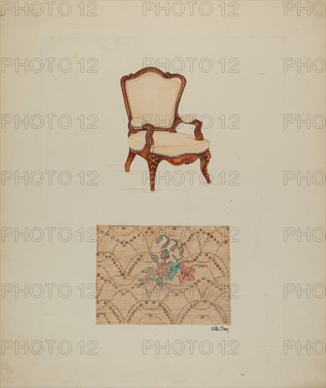 Chair and Tapestry, 1940.
