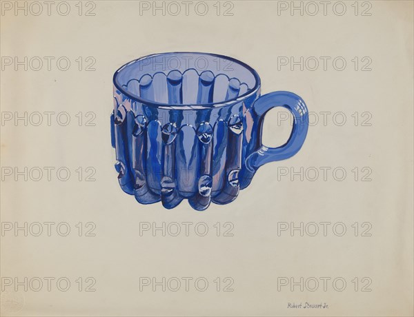 Cobalt Blue Cup, c. 1936.