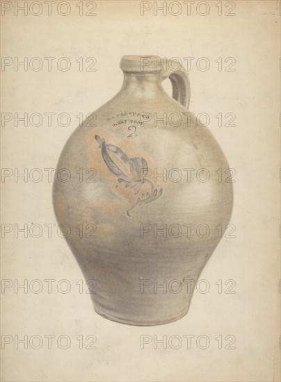 Earthenware Jug, c. 1937.