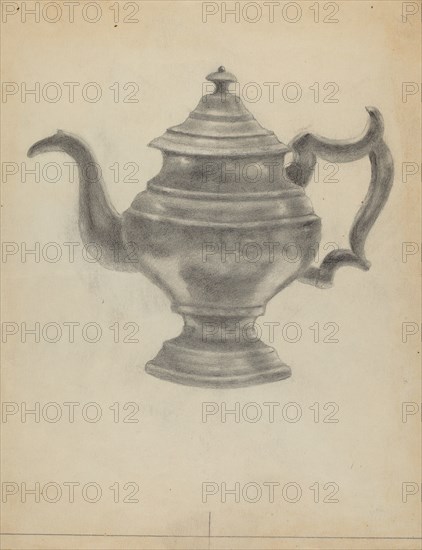 Pewter Teapot, 1935/1942.