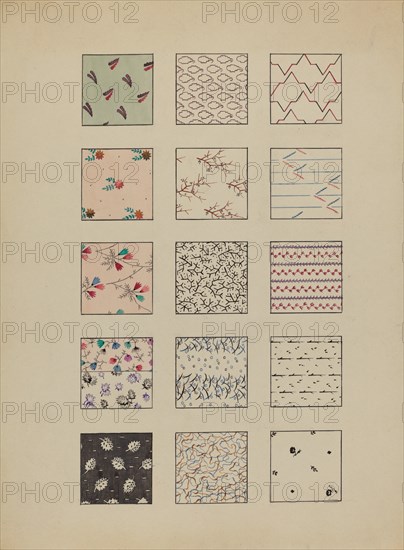 Printed Cottons, c. 1936.