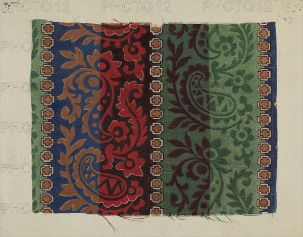 Printed Textile, c. 1938.