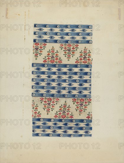 Printed Textile, c. 1938.