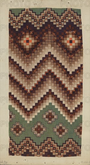 Printed Textile, c. 1938.