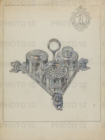 Silver Holder, 1935/1942.